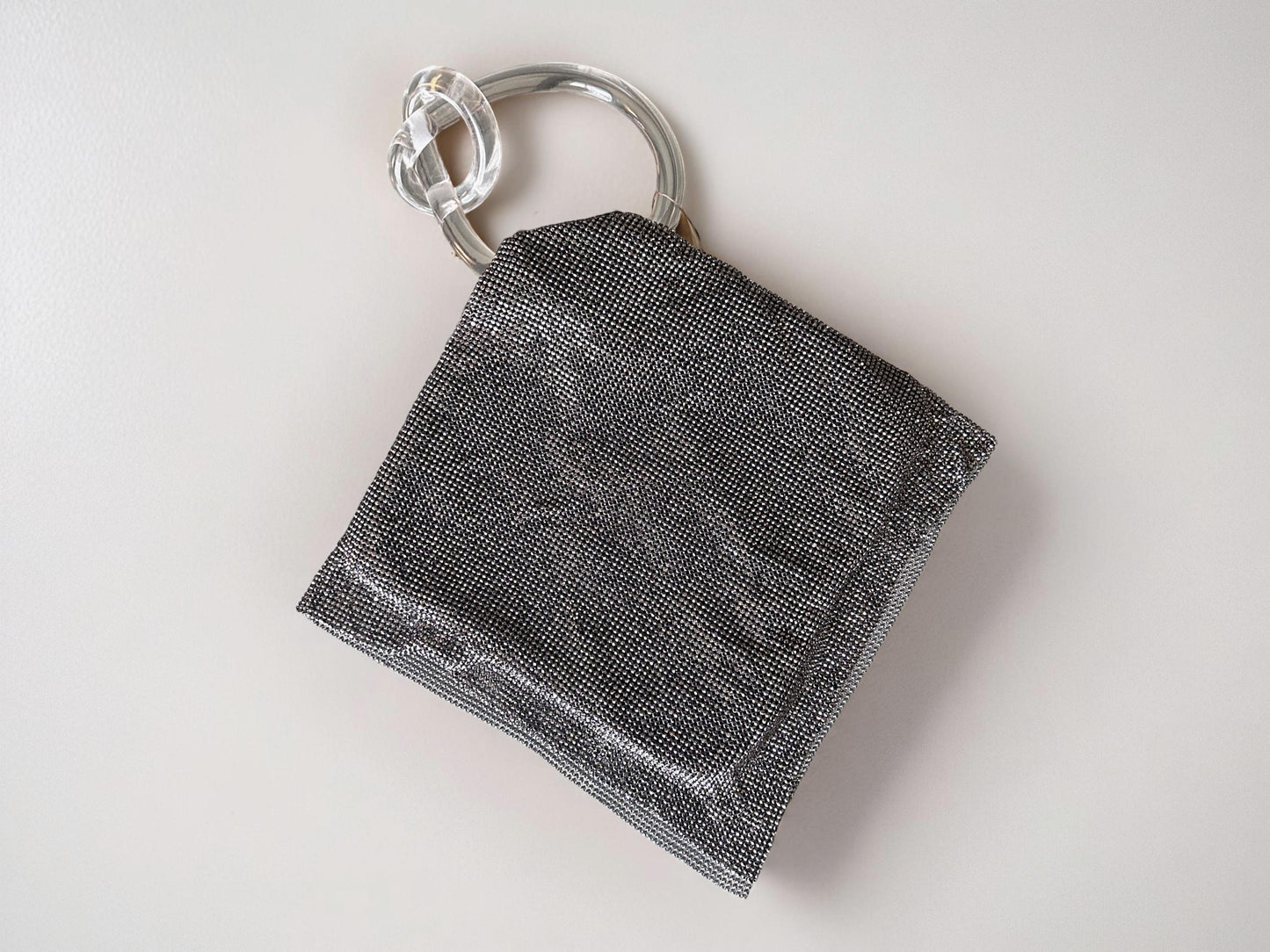 Metallic Cage Clutch | Mesh Evening Clutch | Metal Cage Clutch Bag