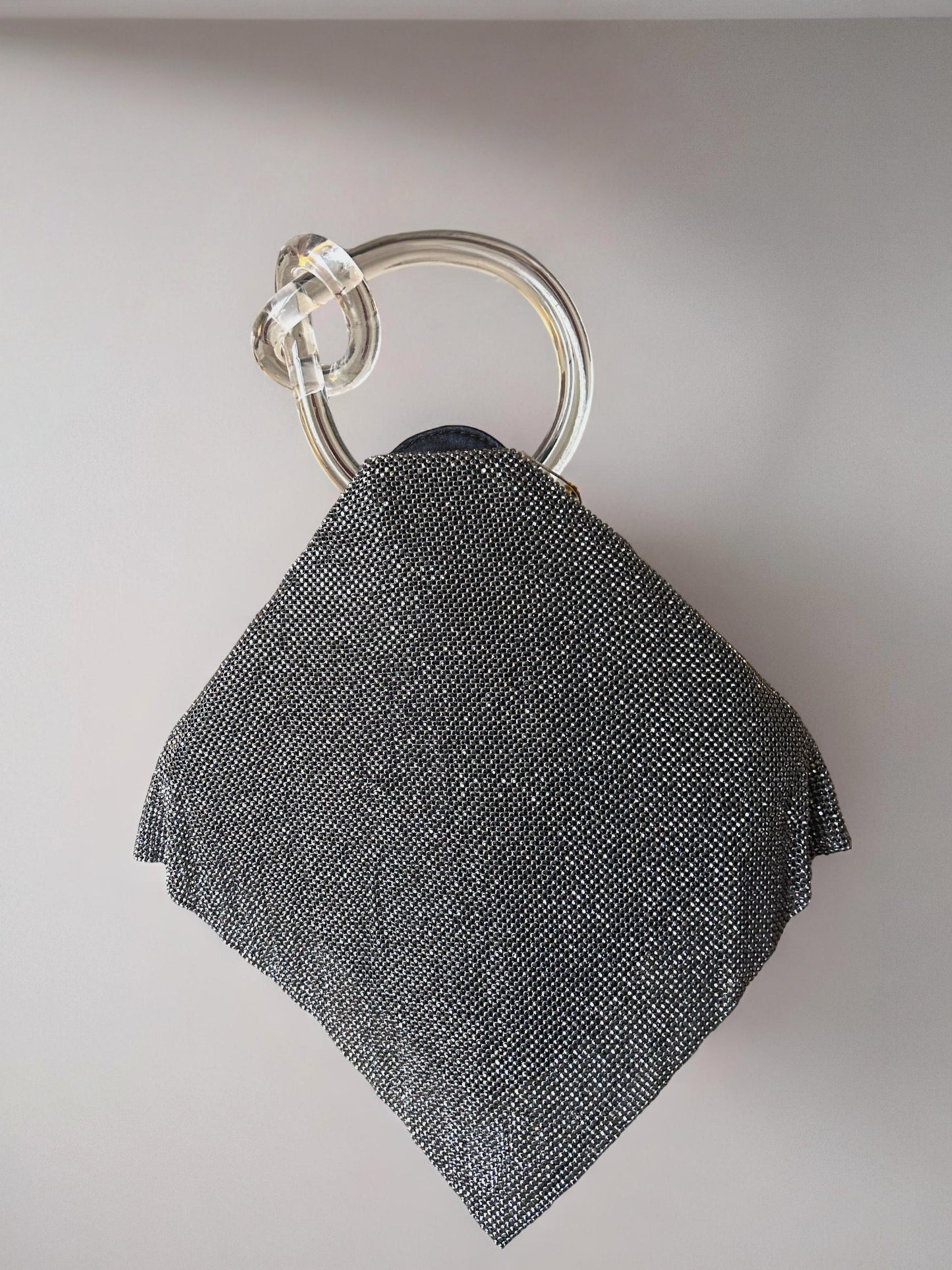 Metallic Cage Clutch | Mesh Evening Clutch | Metal Cage Clutch Bag