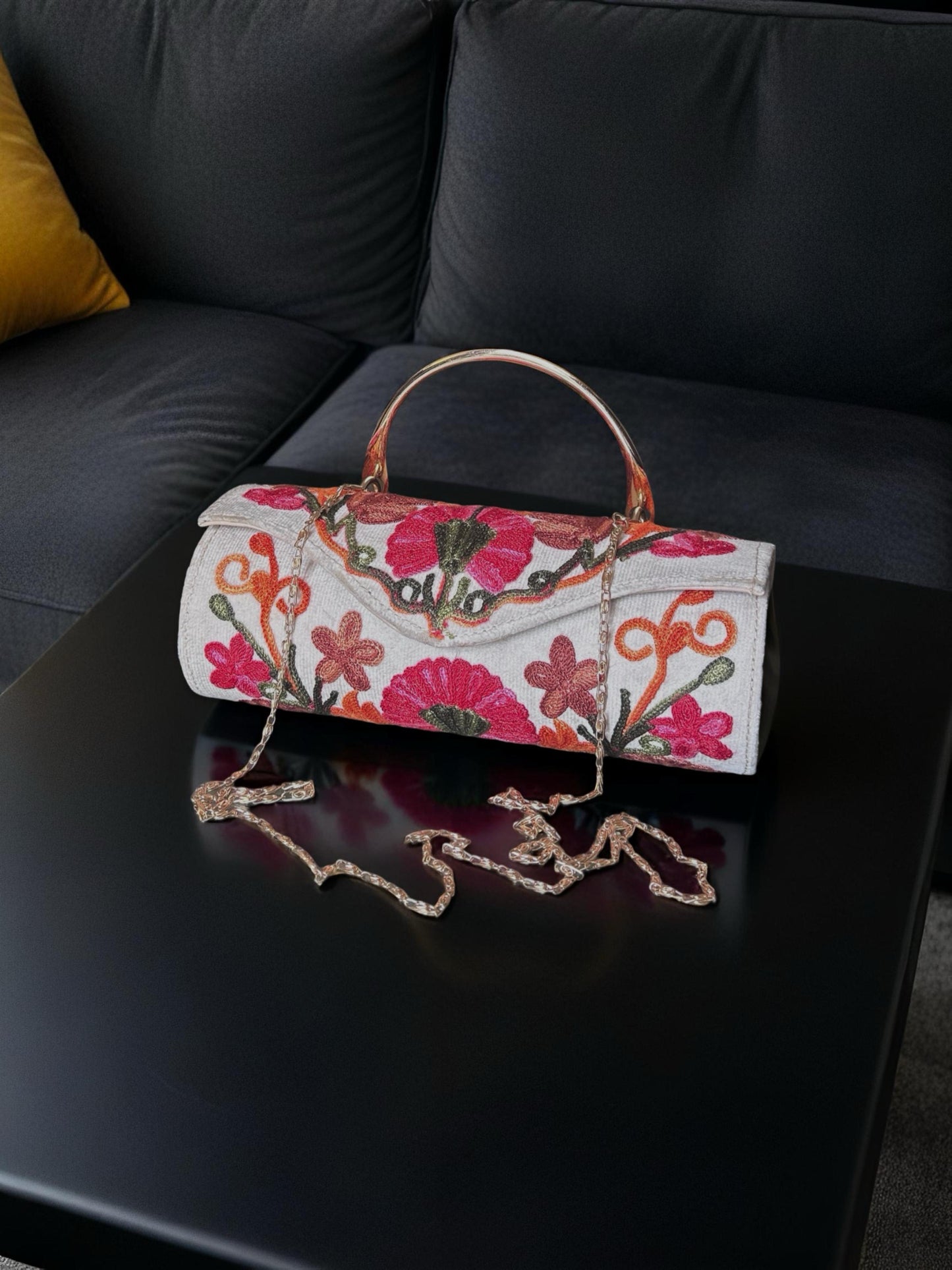 Kashmiri Embroidered sling bag