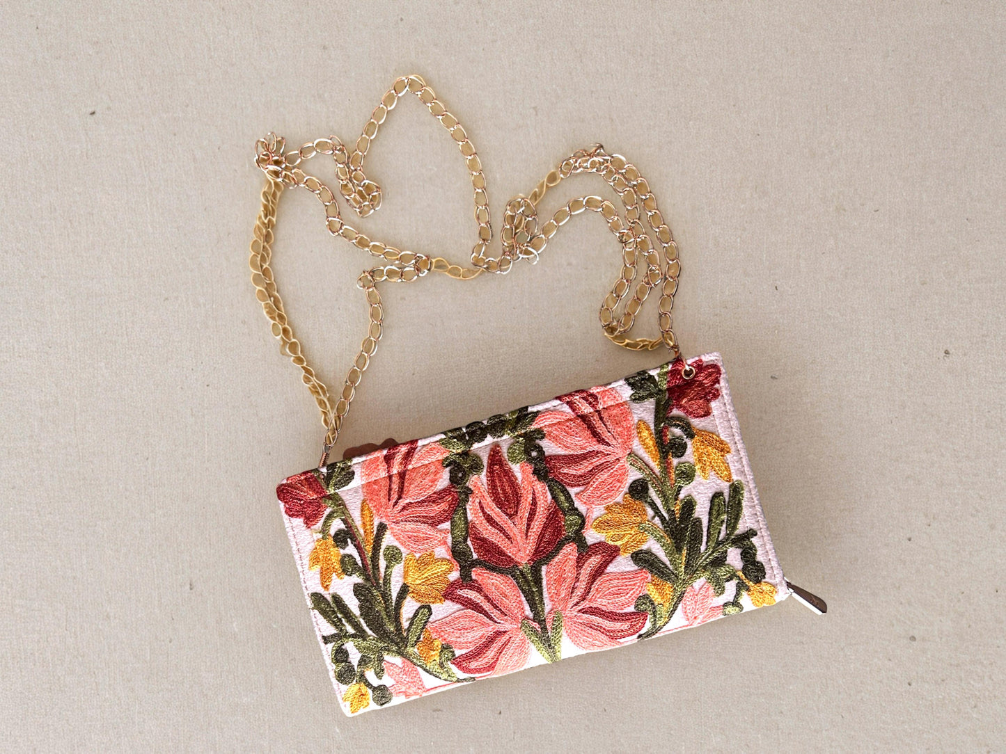 Kashmiri Embroidered Sling Bag